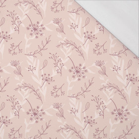 PINK LEAVES PAT. 2 - single jersey with elastane 