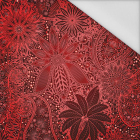 RED LACE - Waterproof woven fabric