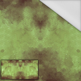 OLIVE SPECKS - panel (80cm x 155cm) Waterproof woven fabric