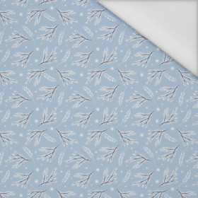WINTER TWIGS pat. 1 (WINTER IN PARK) - Waterproof woven fabric