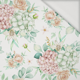 Hydrangeas / white - Viscose jersey
