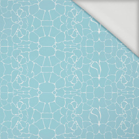 WATER WORLD (BACKGROUND) / aqua - Viscose jersey