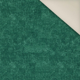 ACID WASH / BOTTLE GREEN- Upholstery velour 