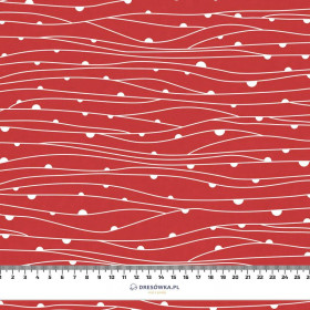 VALENTINE'S DEW / red (VALENTINE'S MIX) - single jersey with elastane 