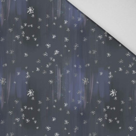 WINTER SKY / navy (ENCHANTED WINTER) - Panama 220g