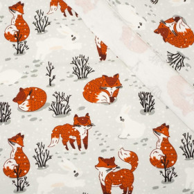 FOXES AND HARES - looped knit SP250