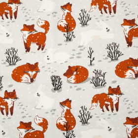 FOXES AND HARES - looped knit SP250