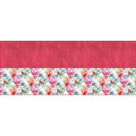 BUTTON SCARF - WILD ROSE PAT. 3 (IN THE MEADOW) - sewing set