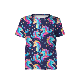 FAIRY WORLD wz.1 (UNICORN) - Hydrophobic brushed knit