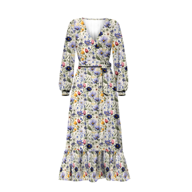 FLOWERS wz.4 - Viscose jersey