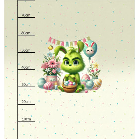 FUNNY EASTER WZ. 5 - Prankster- panel (75cm x 80cm) brushed knitwear with elastane ITY