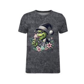 FUNNY Prankster- panel (75cm x 80cm) brushed knitwear with elastane ITY