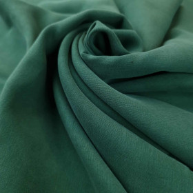 bottle green - Tencel woven fabric