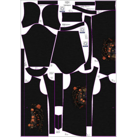 WOMEN'S PARKA (ANNA) - GOTHIC CAT - sewing set
