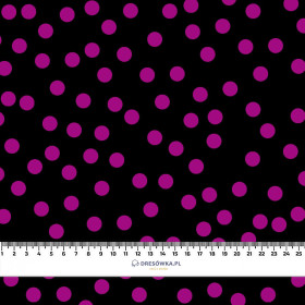 HALLOWEEN wz.17 / DOTS  - Woven Fabric for tablecloths