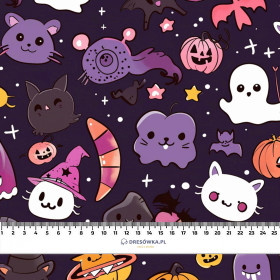 HALLOWEEN wz.26 - looped knit fabric with elastane ITY