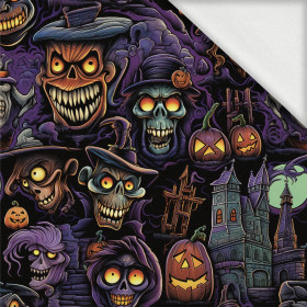 HALLOWEEN wz.27 - looped knit fabric with elastane ITY