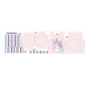 CHILDREN'S (NOE) SWEATSHIRT - UNICORN ALICE - sewing set