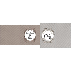 DECORATIVE PILOWS - HAB DICH LIEB OMA / HAB DICH LIEB OPA  - sewing set