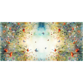 MAGIC MEADOW PAT. 1 - Woven Fabric for tablecloths