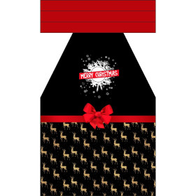 CHRISTMAS APRON - MERRY CHRISTMAS / deers