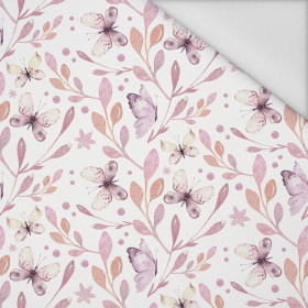BUTTERFLIES MIX PAT. 2 (WATER-COLOR BUTTERFLIES) - Waterproof woven fabric