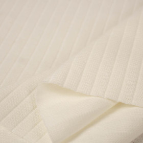 VANILLA - Thin ribbed knit