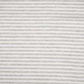 STRIPES MELANGE / WHITE 0,5cm x 0,5cm - Viscose jersey