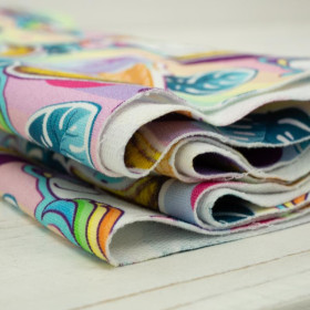 UNICORNS AND ICE CREAM / rainbow - looped knit