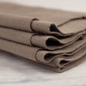 W-43 COFFEE - viscose jersey 210g