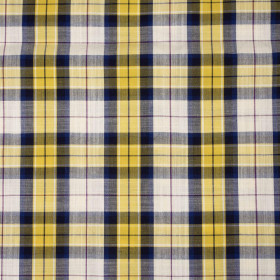 COLORFUL CHECK - Cotton woven fabric