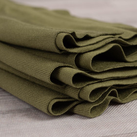 W-27 OLIVE - viscose jersey 210g