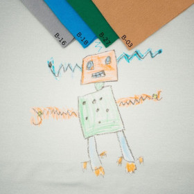 ROBOT - panel single jersey TE210