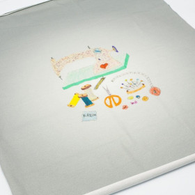 Sewing mashine / Garment accessories - panel single jersey TE210
