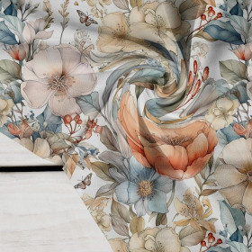 PASTEL FLOWERS WZ.15 - Crepe