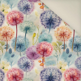 PASTEL FLOWERS WZ.16- Upholstery velour 