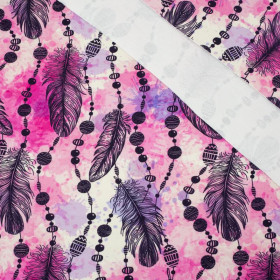 PINK FEATHERS - looped knit SP250