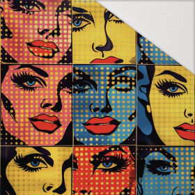 RETRO COMICS PAT.10 - Hydrophobic brushed knit