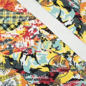 CAMOUFLAGE COLORFUL - softshell