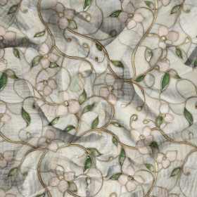 STAINED GLASS WZ. 18 - Cotton muslin