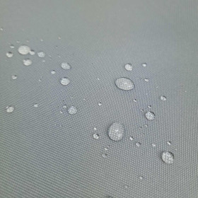 Waterproof woven fabric - STEEL GRAY