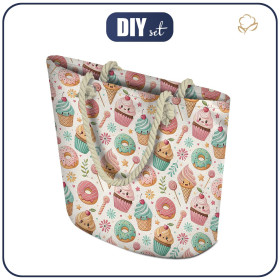 TOTE BAG - SWEETS pat.8 - sewing set