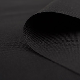 BLACK - Waterproof woven fabric