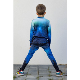 THERMO KIDS BLOUSE (BILLIE) - FORREST OMBRE (WINTER IN THE MOUNTAIN) - sewing set