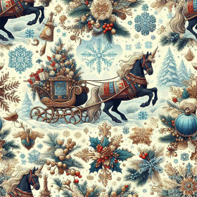 Vintage Christmas wz.24 - Hydrophobic brushed knit