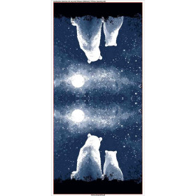 PILLOW 45X45 - WINTER BEARS VZ. 1 - sewing set