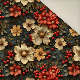 WINTER FLOWERS WZ.17- Upholstery velour 