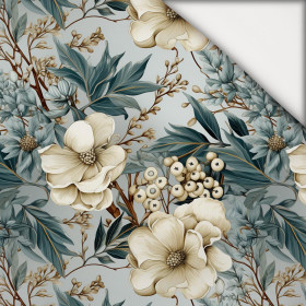 WINTER FLOWERS WZ.1 - light brushed knitwear