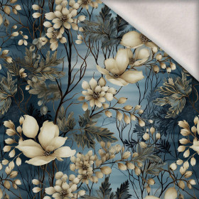WINTER FLOWERS WZ.5 - brushed knitwear with elastane ITY