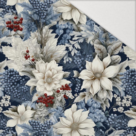 WINTER FLOWERS WZ.7 - Hydrophobic brushed knit
